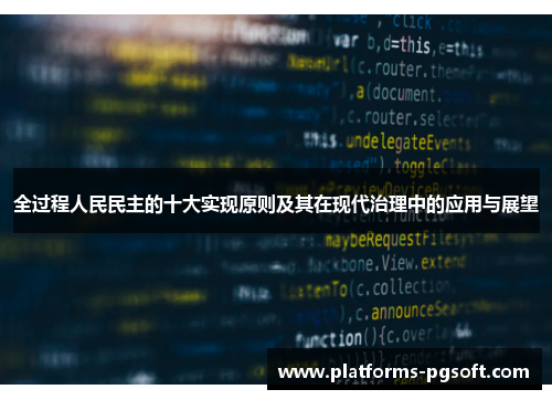 全过程人民民主的十大实现原则及其在现代治理中的应用与展望